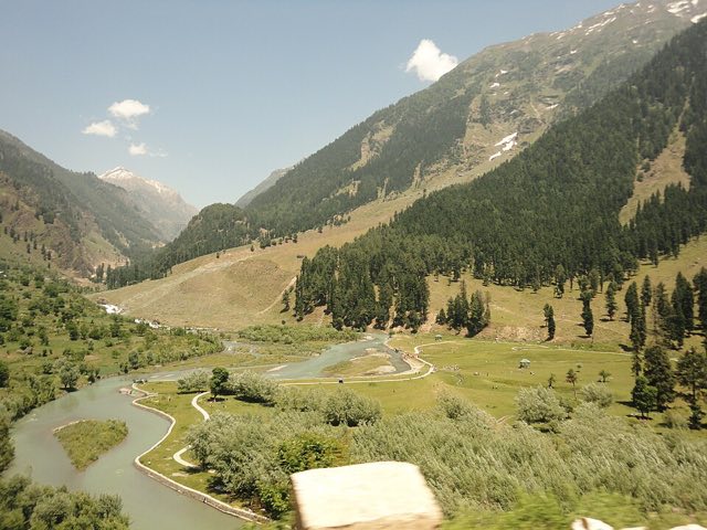 Betaab Valley from above