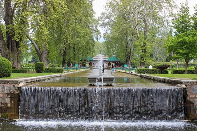 Shalimar Bagh, a Mughal garden in Srinagar
